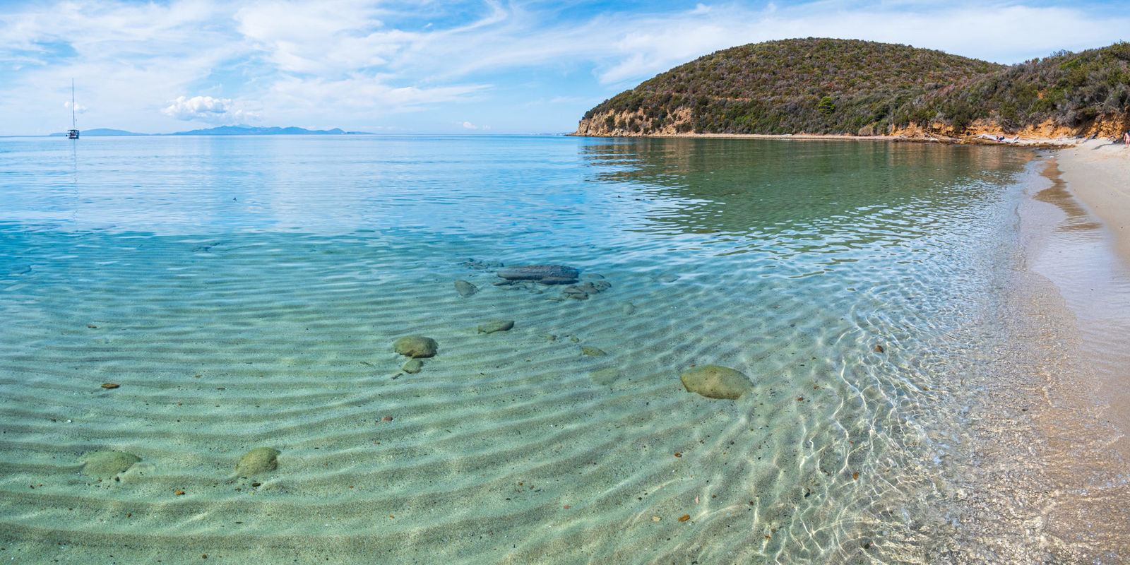 la spiaggia di Cala Violina, Vacanze in maremma